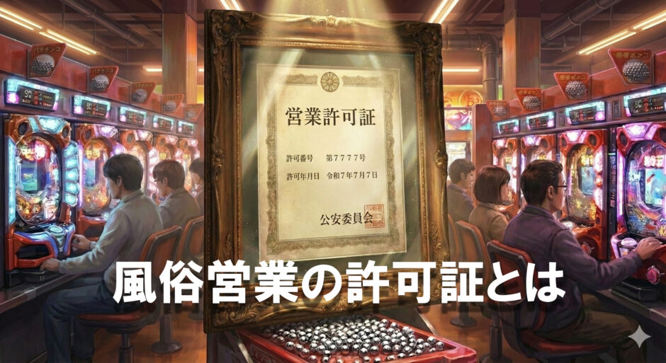 風俗営業の許可証とは