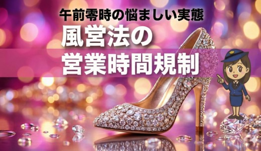 風営法の営業時間は何時まで？深夜営業（1時）の特例や違反のリスク、届出との違いを解説