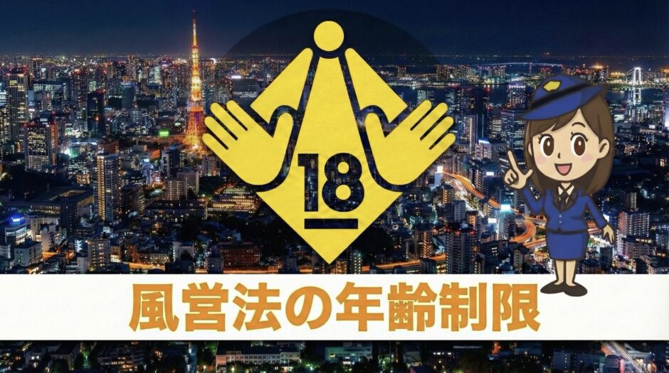 風営法　年齢制限　未成年